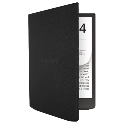Ovitek PocketBook za InkPad Color 3 in InkPad 4, črn HN-FP-PU-743G-RB-WW