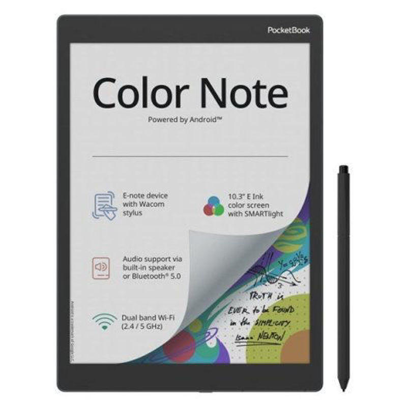 Slika - PocketBook Color Note bralnik e-knjig Zaslon na dotik 32 GB Wi-Fi 10,3 PB1041-1-WW