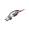 Slika - Poly Blackwire 5220 Stereo USB-C slušalke + 3,5 mm vtič + USB-C/A adapter (8X231AA)
