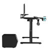 Slika - ULTRADESK HIGHLANDER BLACK računalniška miza, električno nastavljiva višina, 120X60 cm, 72-117 cm, črna