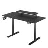 Slika - ULTRADESK HIGHLANDER BLACK računalniška miza, električno nastavljiva višina, 120X60 cm, 72-117 cm, črna