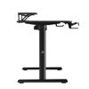 Slika - ULTRADESK HIGHLANDER BLACK računalniška miza, električno nastavljiva višina, 120X60 cm, 72-117 cm, črna