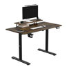 Slika - ULTRADESK HIGHLANDER BROWN računalniška miza, električno nastavljiva višina, 120X60 cm, 72-117 cm, rjava
