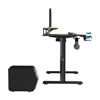 Slika - ULTRADESK HIGHLANDER BROWN računalniška miza, električno nastavljiva višina, 120X60 cm, 72-117 cm, rjava