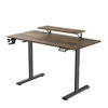 Slika - ULTRADESK HIGHLANDER BROWN računalniška miza, električno nastavljiva višina, 120X60 cm, 72-117 cm, rjava
