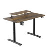 Slika - ULTRADESK HIGHLANDER BROWN računalniška miza, električno nastavljiva višina, 120X60 cm, 72-117 cm, rjava