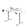 Slika - ULTRADESK HIGHLANDER WHITE računalniška miza, električno nastavljiva višina, 120X60 cm, 72-117 cm, bela