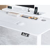 Slika - ULTRADESK HIGHLANDER WHITE računalniška miza, električno nastavljiva višina, 120X60 cm, 72-117 cm, bela