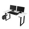 Slika - ULTRADESK UPLIFT delovna miza, bela, električno nastavljiva višina, 160X75 cm, 74-116 cm, z XXL podlogo za miško