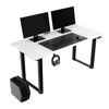 Slika - ULTRADESK UPLIFT delovna miza, bela, električno nastavljiva višina, 160X75 cm, 74-116 cm, z XXL podlogo za miško