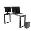 Slika - ULTRADESK UPLIFT delovna miza, bela, električno nastavljiva višina, 160X75 cm, 74-116 cm, z XXL podlogo za miško