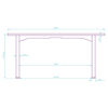 Slika - ULTRADESK UPLIFT delovna miza, bela, električno nastavljiva višina, 160X75 cm, 74-116 cm, z XXL podlogo za miško