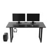 Slika - ULTRADESK UPLIFT delovna miza, električno nastavljiva višina, 160X75 cm, 74-116 cm, z XXL podlogo za miško črna
