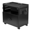 Slika - ULTRADESK CRATE – Multifunkcionalna omara za računalnik in dodatke, predalnik črna