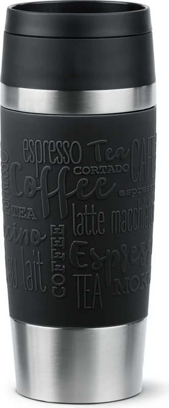 Slika - Emsa Travel Mug Classic Comfort 0,36l črna(3110601161) termo skodelica za kavo in čaj