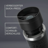 Slika - Emsa Travel Mug Classic Comfort 0,36l črna(3110601161) termo skodelica za kavo in čaj