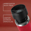 Slika - Emsa Travel Mug Classic Comfort 0,36l temno rdeča (3110601163) termo skodelica za kavo in čaj