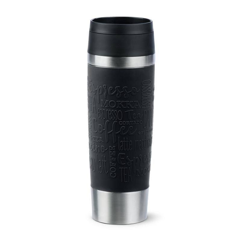 Slika - Emsa Travel Mug Classic Comfort 0,5l črna (3110601192) termo skodelica za kavo in čaj