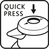 Slika - Emsa Samba Quick-Press 1,5l črn (3110600415) termo vrč