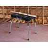 Slika - KETER JOBMADE 239985 zelo kvalitetna prenosna delovna miza, 453kg, 97x55x11,2(81)cm, kovinske noge, 9kg, črna
