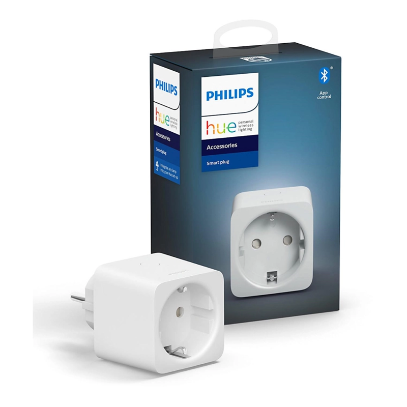 Slika - Philips Hue Smart Plug 929001947401 bela Wi-Fi  za Hue Smart Home System Pametna vtičnica