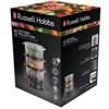 Slika - Russell Hobbs kompaktni parni kuhalnik 400W, 7L, 3 nivoji (26530-56) 500ml rezorvar za vodo
