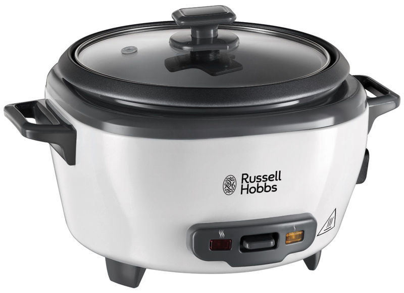 Slika - Russell Hobbs Medium Rice Cooker 0,8l black bel 200g (27030-56) kuhalnik riža