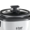 Slika - Russell Hobbs Medium Rice Cooker 0,8l black bel 200g (27030-56) kuhalnik riža