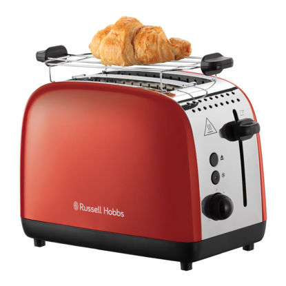 Russell Hobbs Colours Plus Red 2 Slice (26554-56) toaster
