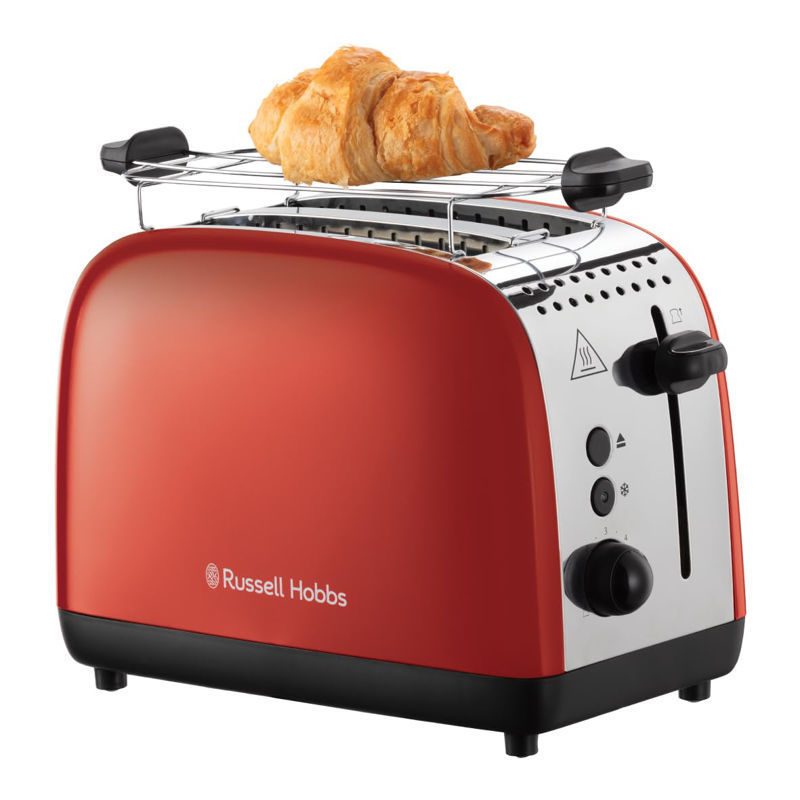 Slika - Russell Hobbs Colours Plus Red 2 Slice (26554-56) toaster