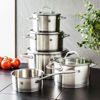 Slika - Zwilling Essence set 5 ponev s steklenim pokrovom 66220-002-0 iz nerjavečega jekla