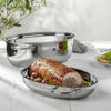 Slika - Zwilling Roaster 8,5l ovalen pekač iz nerjavečega jekla s poklrovom 41 cm (40993-000-0)