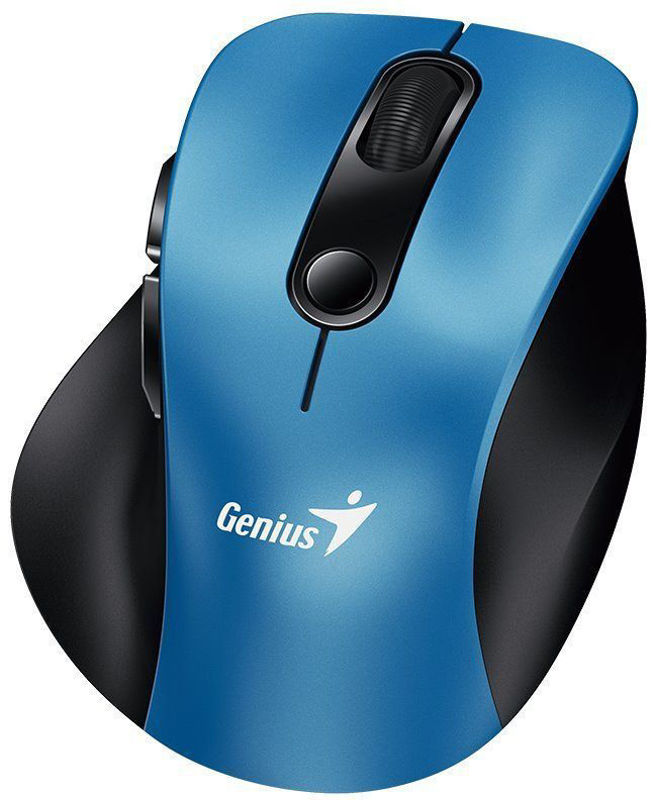 Slika - Genius Ergo 9000S Bluetooth (31030038401) modra ergonomska brezžična miška
