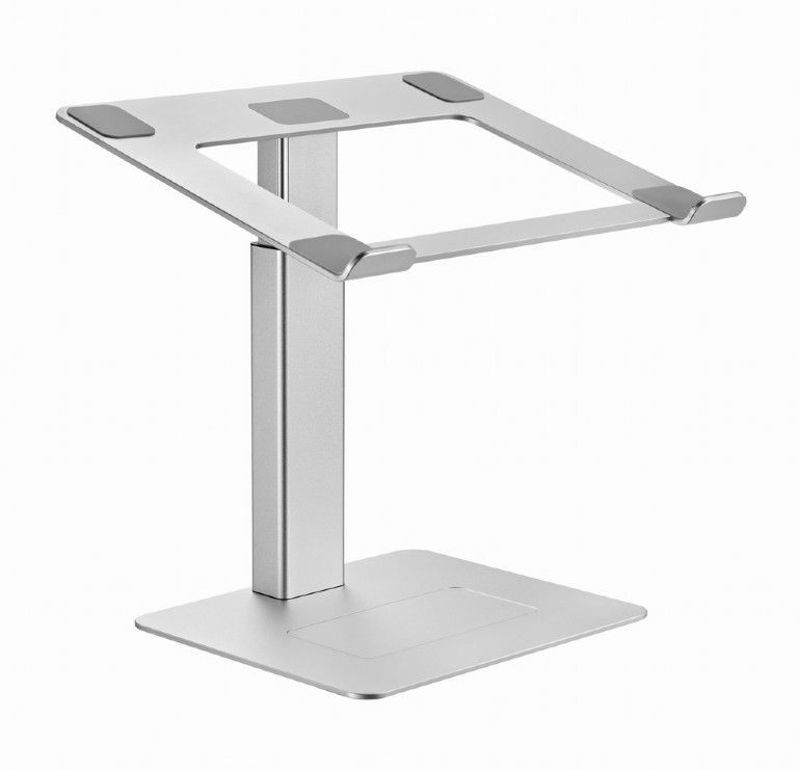 Slika - Gembird NBS-D1-02 Stojalo za prenosnike, nastavljivo po višini, srebrno 225-380mm
