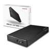 Slika - AXAGON EE35-XA3 3,5" USB3.0 HDD SATA Aline Box Black, ohišje za disk