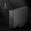 Slika - AXAGON EE35-XA3 3,5" USB3.0 HDD SATA Aline Box Black, ohišje za disk