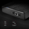 Slika - AXAGON EE35-XA3 3,5" USB3.0 HDD SATA Aline Box Black, ohišje za disk
