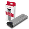 Slika - AXAGON EEM2-UG2 USB-C 3.2 Gen 2 NVMe M.2 box Silver, ohišje za disk