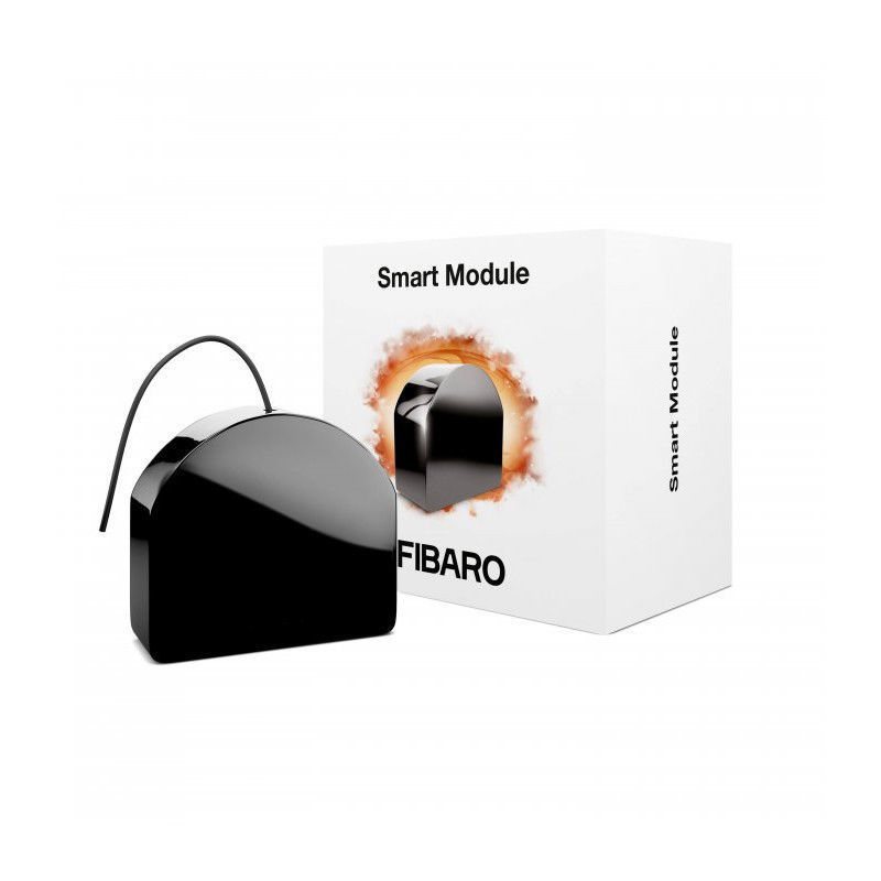 Slika - FIBARO SMART MODULE (FGS-214) brezžični pametni modul s stikalom za vklop Z-Wave