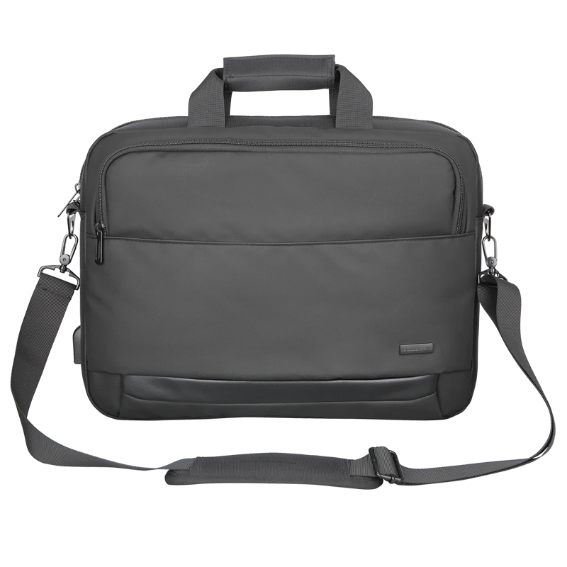Slika - Modecom Porto TOR-MC-PORTO-15 15,6" USB črna poslovna torba za prenosnik
