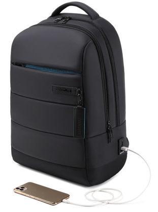 Bestlife CPLUS 2.0 (BB-3335P) USB A/C črn 31L ergonomski poslovni nahrbtnik vodoodbojni za prenosnik z oblazinjenimi predali do 15,6″