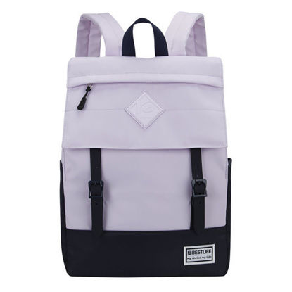 Bestlife Buckles (BB-3575P) šolska torba, velik glavni predal, predali za tablice in prenosnike do 15,6”