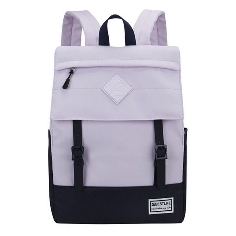 Slika - Bestlife Buckles (BB-3575P) šolska torba, velik glavni predal, predali za tablice in prenosnike do 15,6”