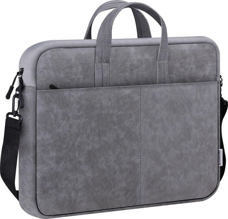 Slika - Defender SOLID (26088) siva elegantna in zanesljiva torba za prenosne računalnike 15,6"