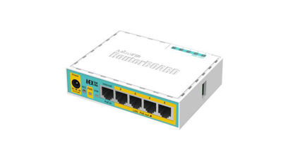 Mikrotik Routerboard RB750UPR2 hEX PoE lite Router 5xLAN, 10/100 LAN, USB, PoE