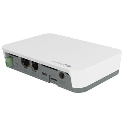 Mikrotik Knot IoT Gateway WI-FI 4, 2x 10/100 LAN,  300Mbps, SIM, USB, PoE Router RB924I-2ND-BT5&BG77