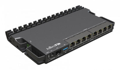 Mikrotik RB5009UPr+S+IN Router 7xLAN, Gigabit LAN, 2,5 Gbps LAN, USB, SFP, PoE