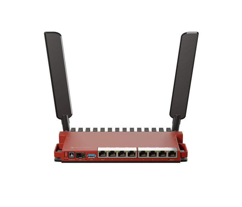 Slika - Mikrotik L009UiGs-2HaxD-IN Router WI-FI 6, 8x Gigabit LAN, 2,4GHz 574Mbps, USB, SFP, PoE
