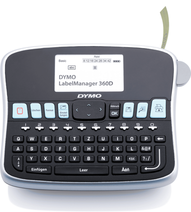 DYMO LabelManager 360D QWERTZ tipkovnica - D1 etikete do 19 mm (S0879520)