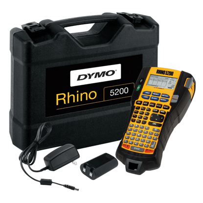Dymo Rhino 5200 KIT ABC tipkovnica v torbi (S0841400), tiskalnik etiket do 19 mm